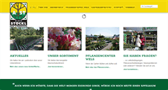 Desktop Screenshot of baumschule-stoeckl.at